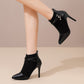 Elegant Pointed-Toe Stiletto Ankle Boots