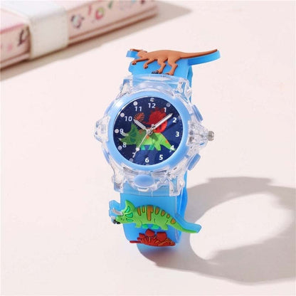 3D Cartoon Luminous Watch for Kids