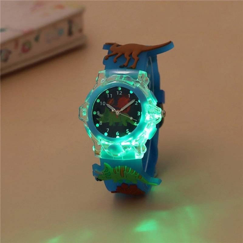3D Cartoon Luminous Watch for Kids