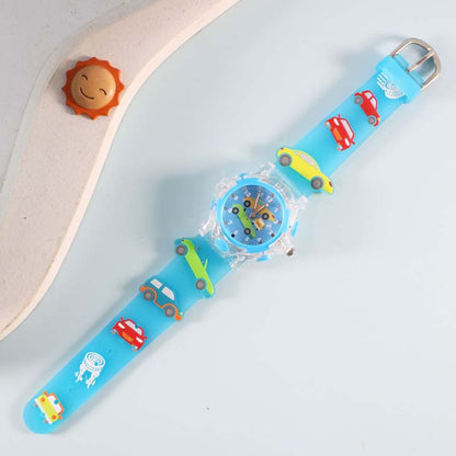 3D Cartoon Luminous Watch for Kids