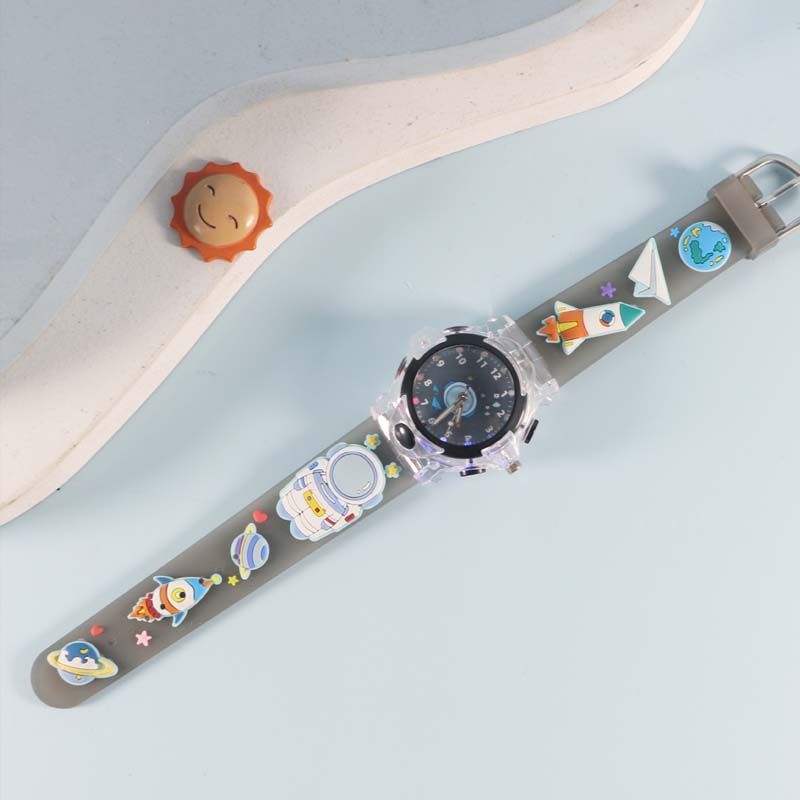 3D Cartoon Luminous Watch for Kids