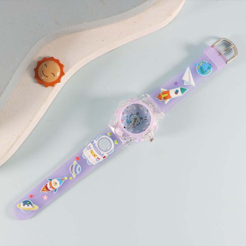 3D Cartoon Luminous Watch for Kids
