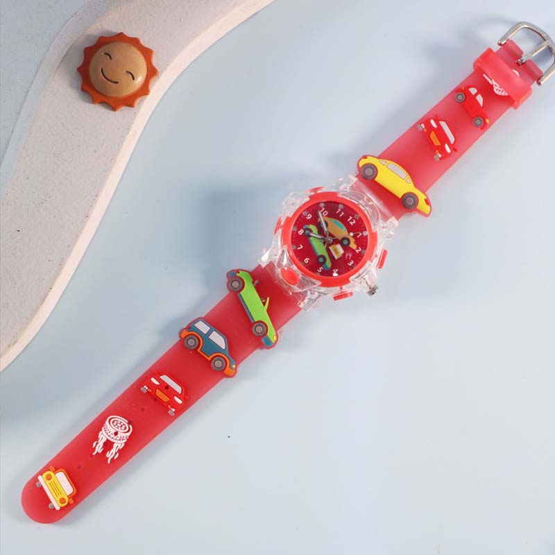 3D Cartoon Luminous Watch for Kids