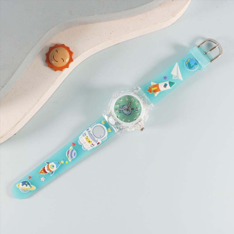 3D Cartoon Luminous Watch for Kids