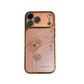 Transparent Dandelion Rhinestone iPhone Case