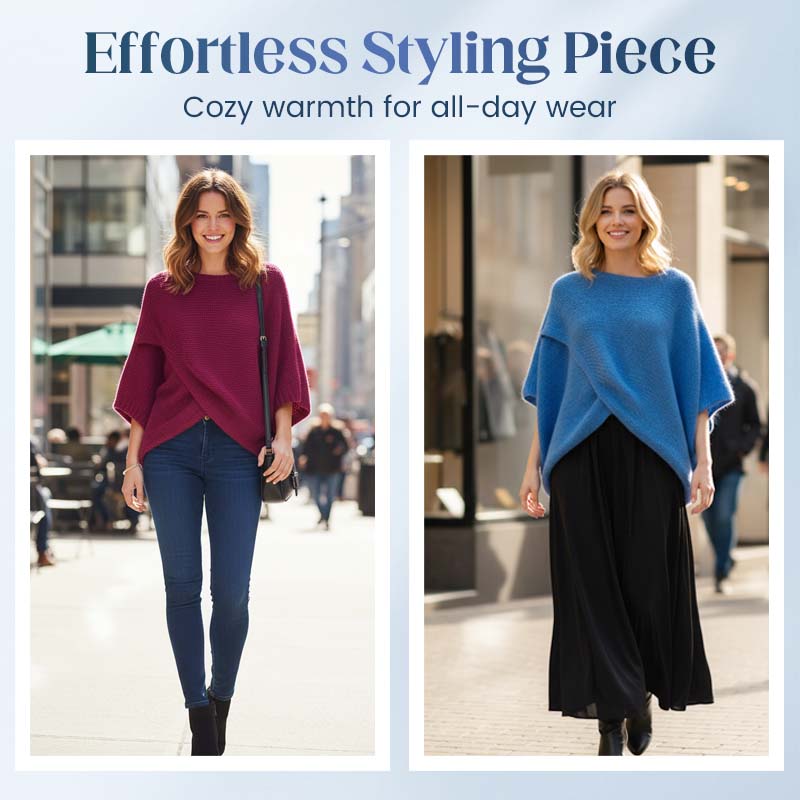 Women's Batwing Sleeve Knit Sweater