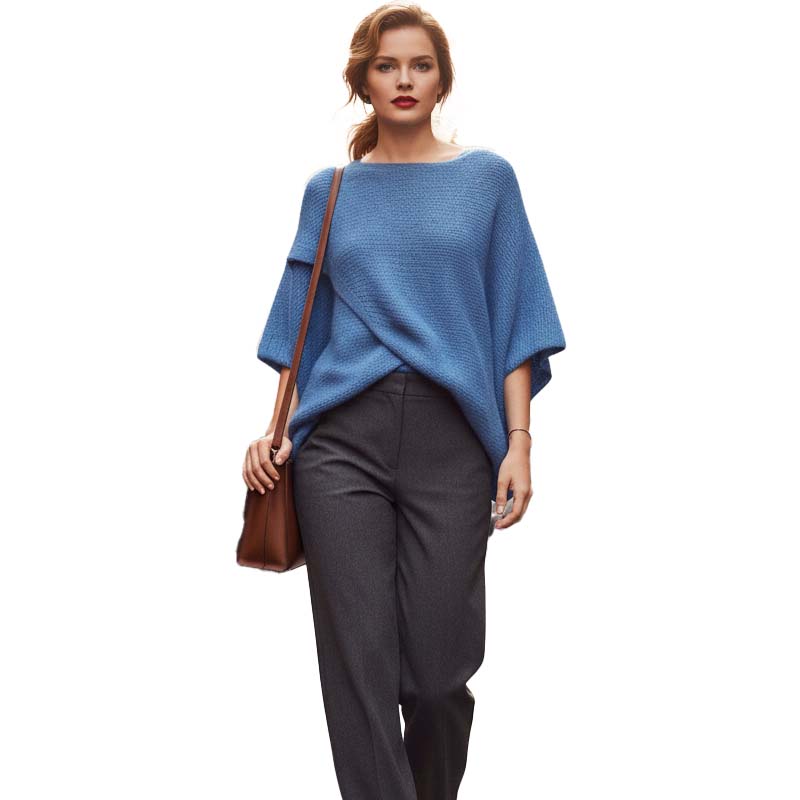 Women's Batwing Sleeve Knit Sweater