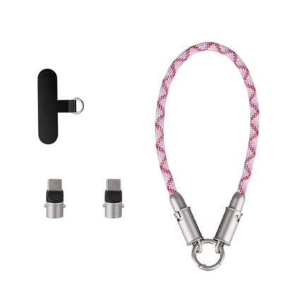 2-in-1 Phone Lanyard with Built-in Charging Cable