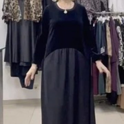 Women's Casual Fashion Patchwork Dress