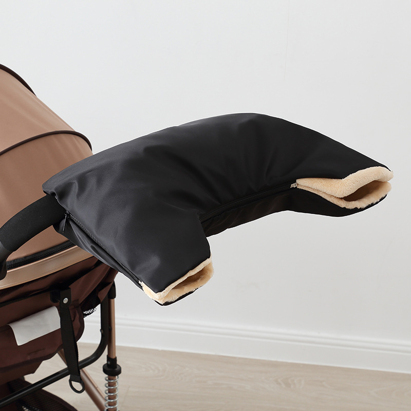 Baby Stroller Winter Warm Gloves with Phone Pocket