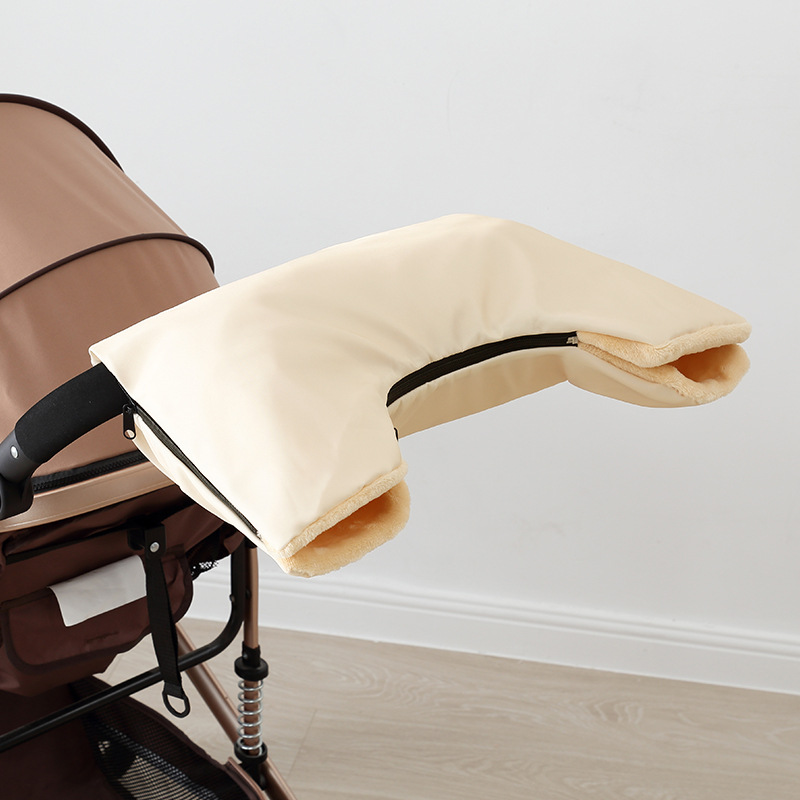 Baby Stroller Winter Warm Gloves with Phone Pocket