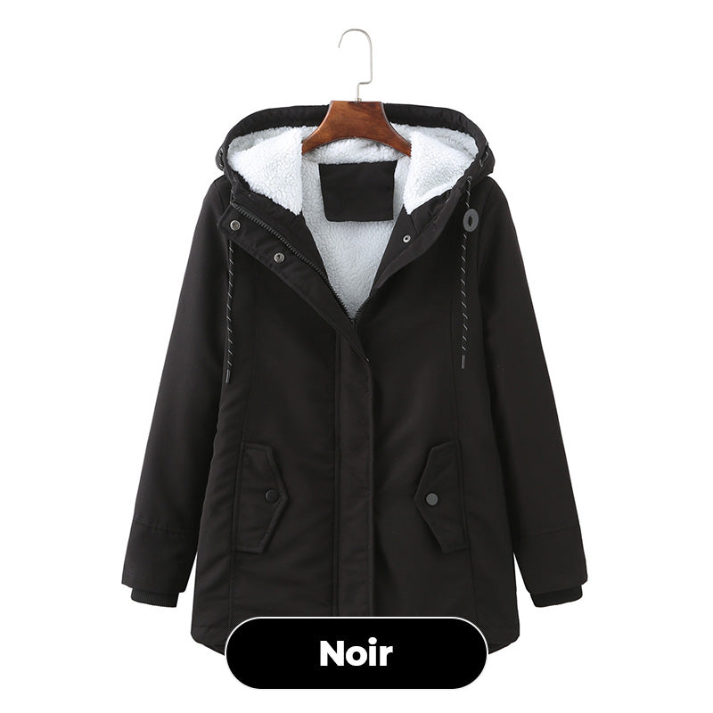 Parka à Capuche Confortable pour Femmes