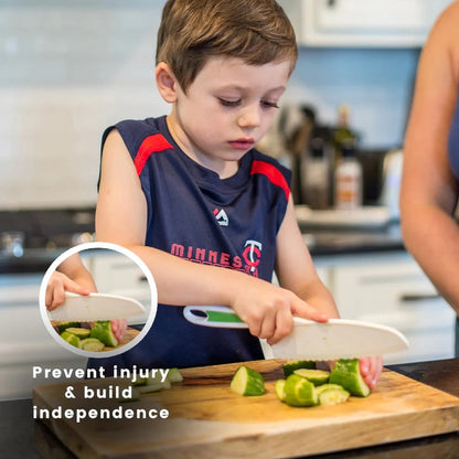 🎁Christmas Hot Sale🎁SafeSlice Kiddo safe kitchen set