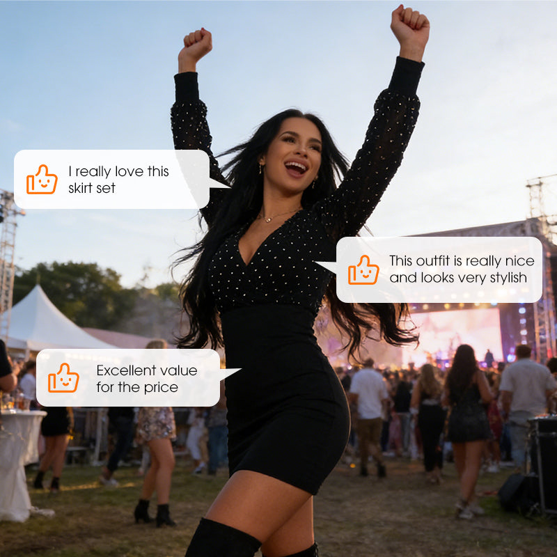 Women’s V-Neck Polka Dot Bodycon Mini Dress