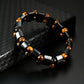Men’s Elastic Tiger Eye Bead Bracelet