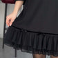 Women's Elegant Ruffle Trim Dress