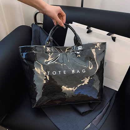 👜Women's Retro Letters Print Tote Bag