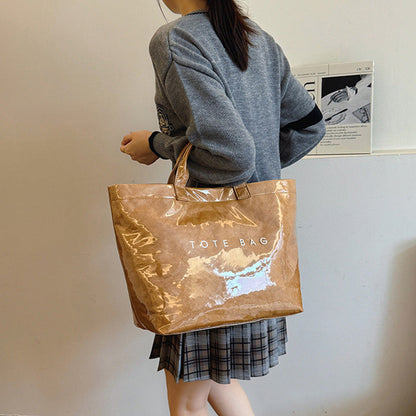 👜Women's Retro Letters Print Tote Bag
