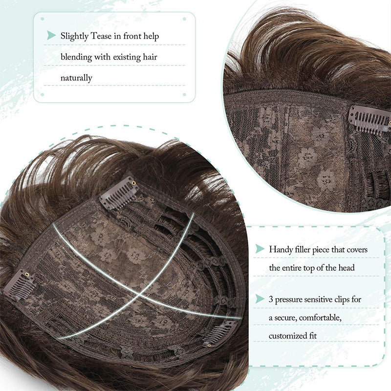 Short Hair Toppers for Women