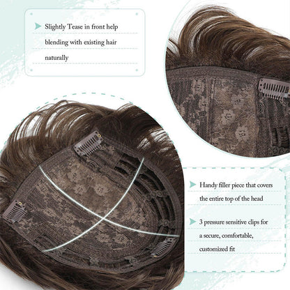 Short Hair Toppers for Women