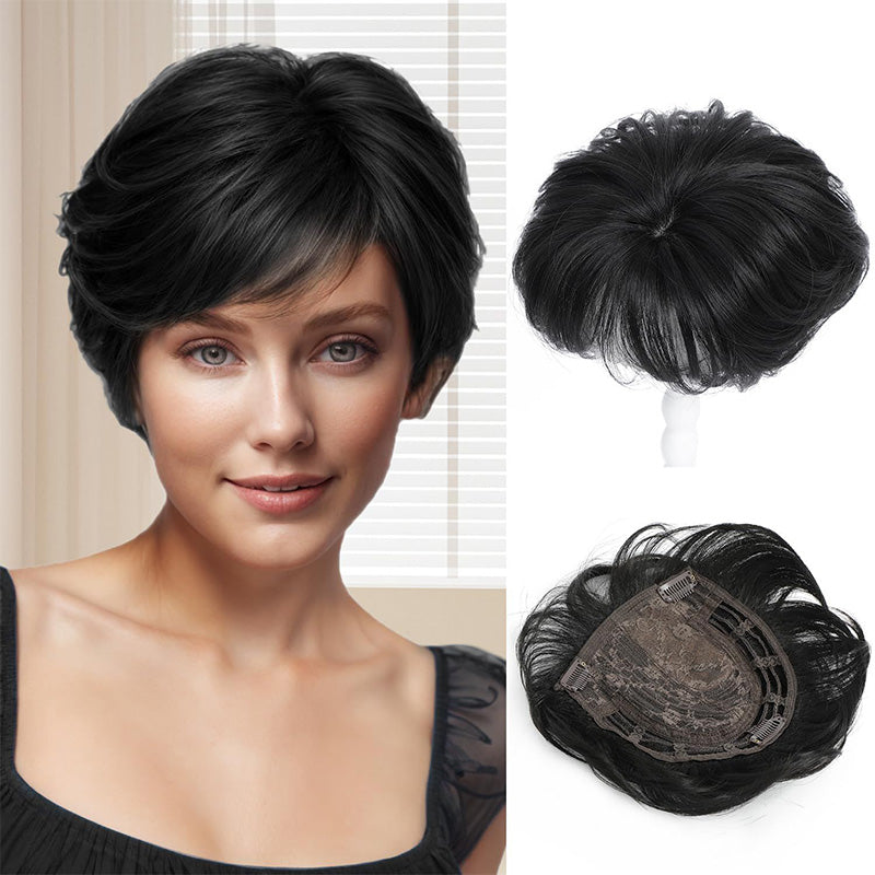 Short Hair Toppers for Women