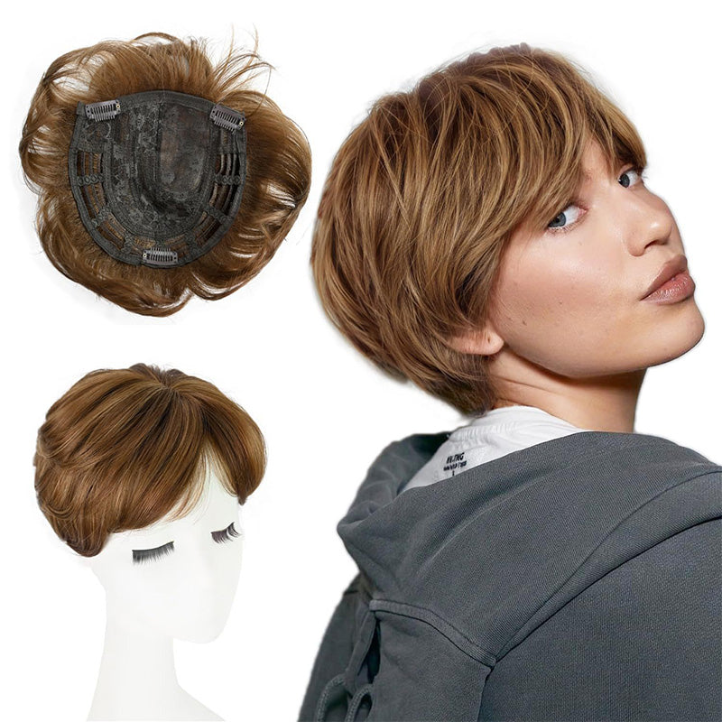Short Hair Toppers for Women