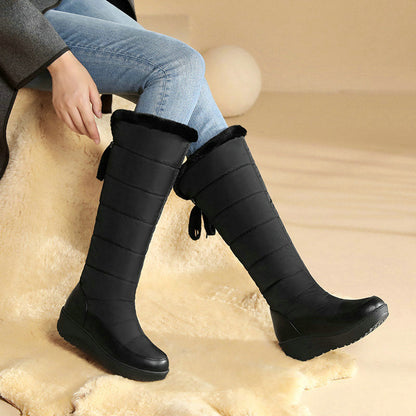❄️✨Winter Waterproof Warm Cotton-Lined Snow Knee Boots