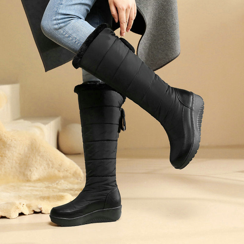 ❄️✨Winter Waterproof Warm Cotton-Lined Snow Knee Boots