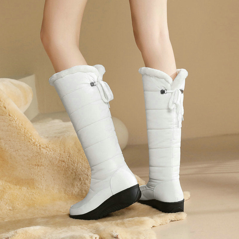 ❄️✨Winter Waterproof Warm Cotton-Lined Snow Knee Boots