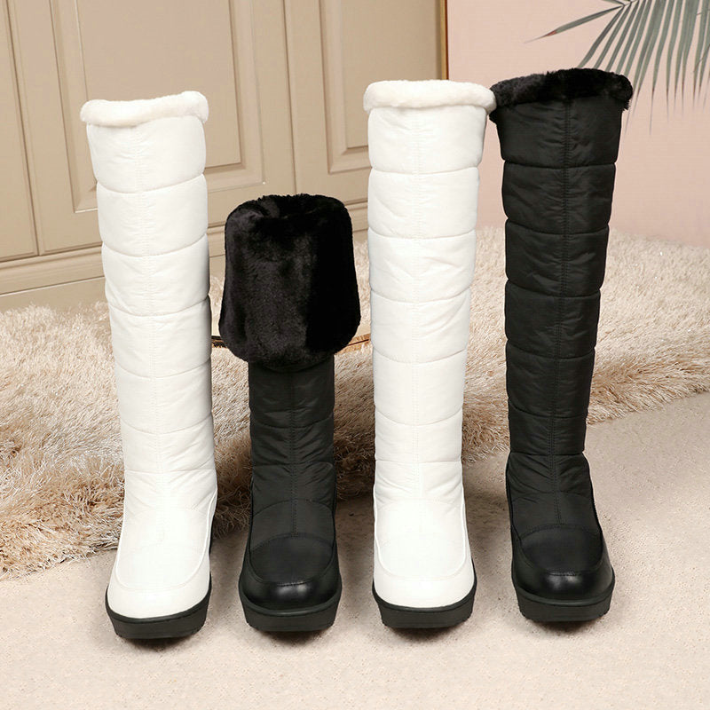 ❄️✨Winter Waterproof Warm Cotton-Lined Snow Knee Boots