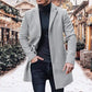 Versatile and Cozy Tweed Coat for Men
