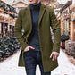 Versatile and Cozy Tweed Coat for Men