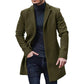 Versatile and Cozy Tweed Coat for Men