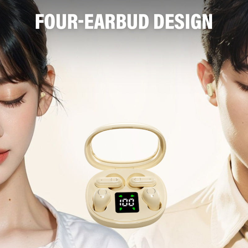 🥳2026 HOT SALE🥳💞50K+ SOLD!🎧 🔋 Dual Earbuds with LED Case – Grab & Go. 🚀📞