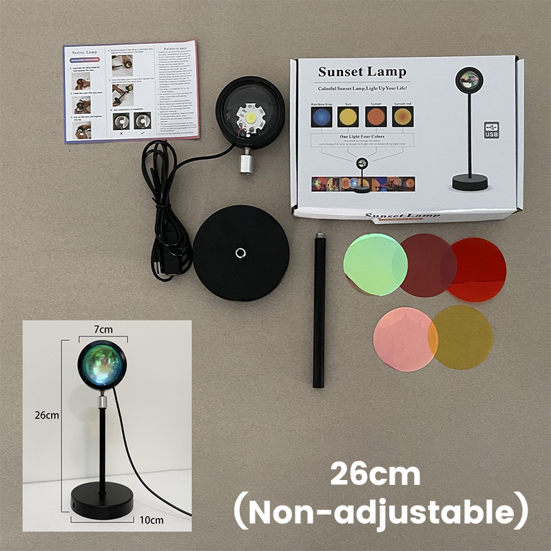 Adjustable Sunset Projection Lamp