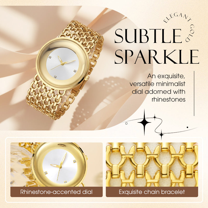 Women's Retro Rhinestone Watch