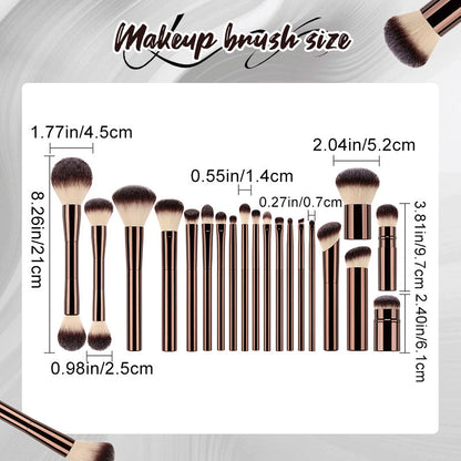 20-Piece Makeup Brush Set