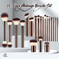 20-Piece Makeup Brush Set