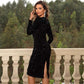Women's Long Sleeve Sequin Bodycon Dress