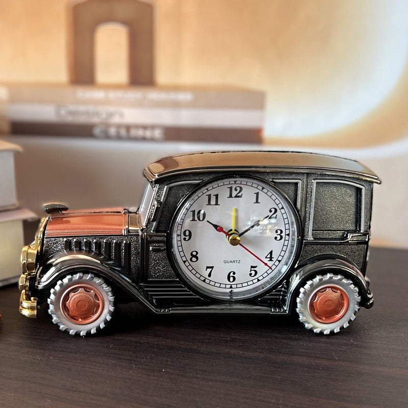 Retro Classic Car Desktop Alarm Clock