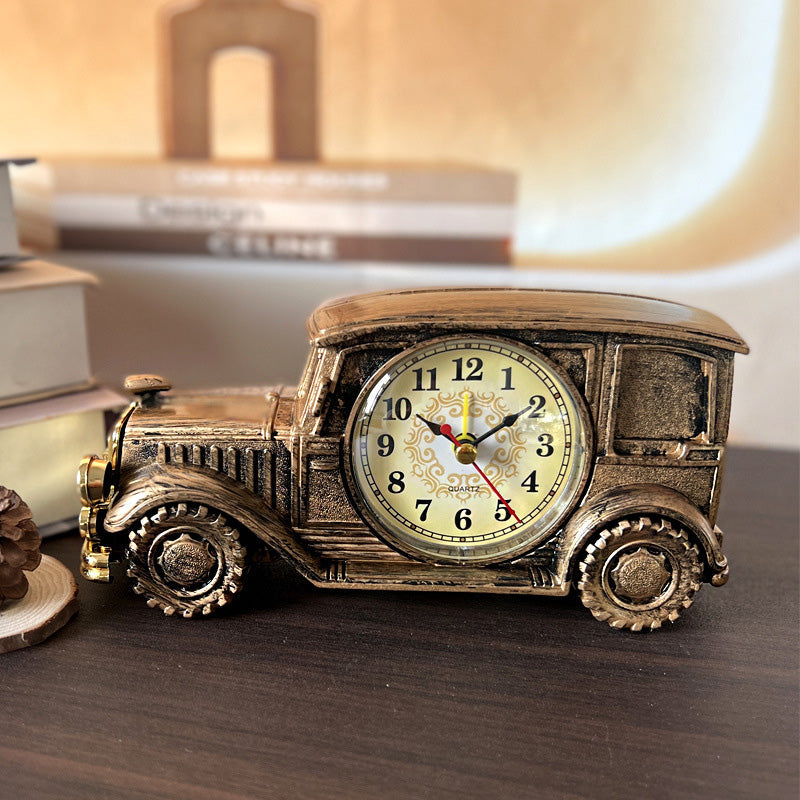 Retro Classic Car Desktop Alarm Clock
