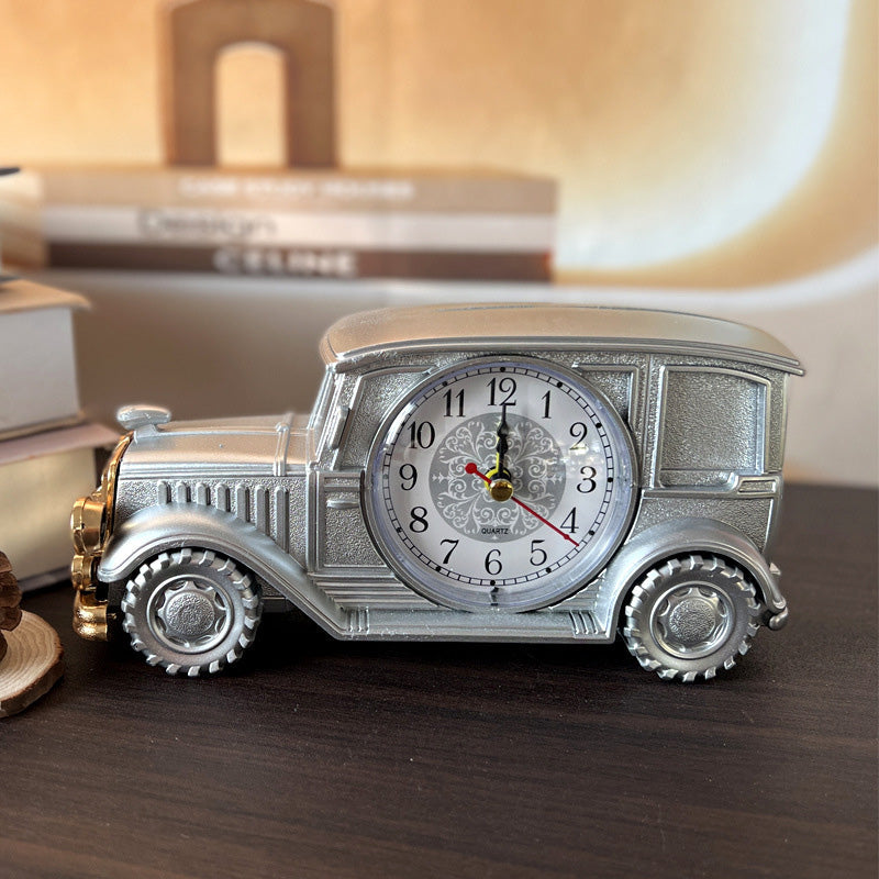 Retro Classic Car Desktop Alarm Clock