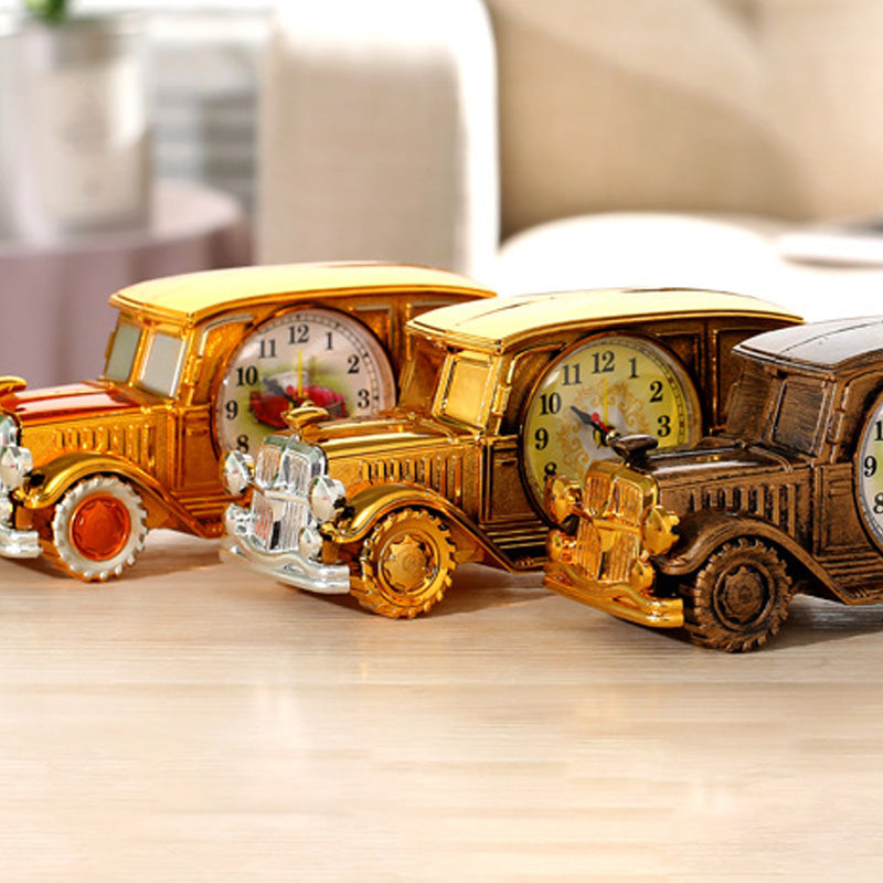 Retro Classic Car Desktop Alarm Clock