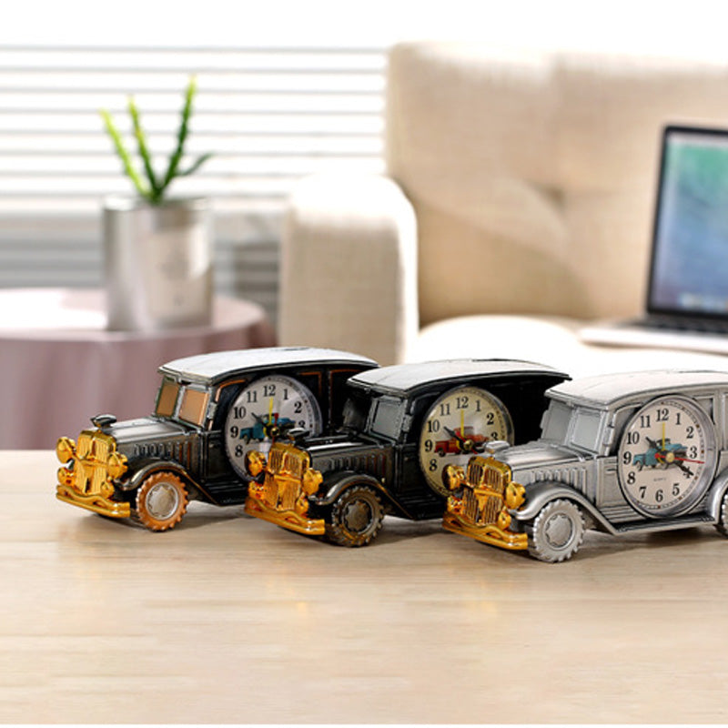 Retro Classic Car Desktop Alarm Clock