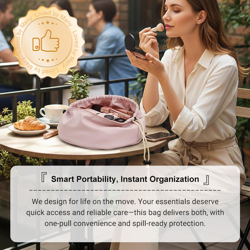 Large Capacity Drawstring Makeup Bag