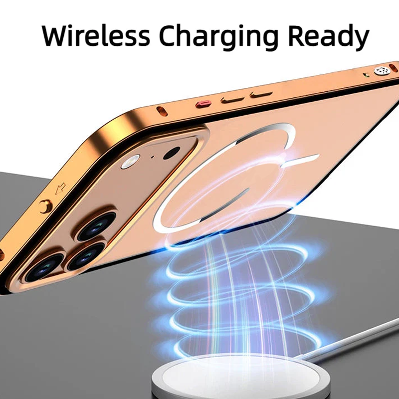 Magnetic Cooling Case with Alloy Slide-Lock Frame