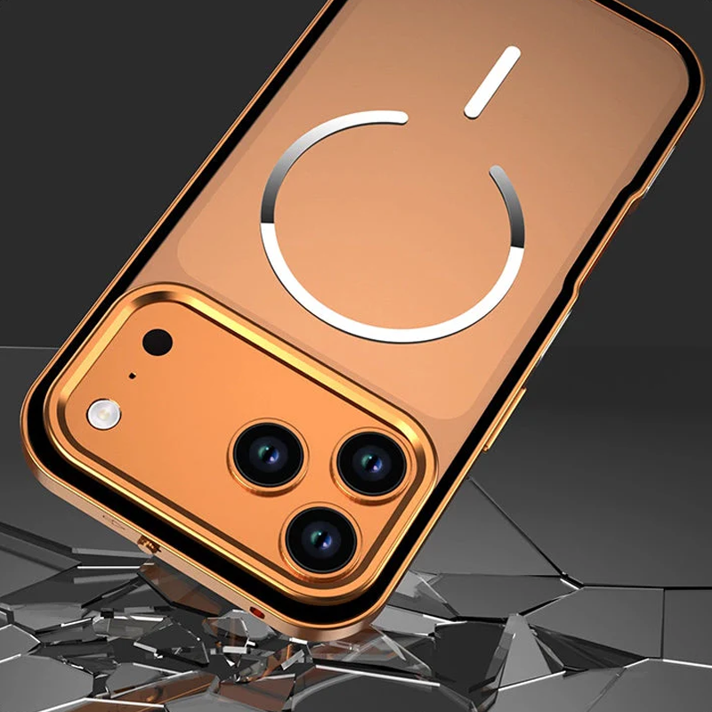 Magnetic Cooling Case with Alloy Slide-Lock Frame