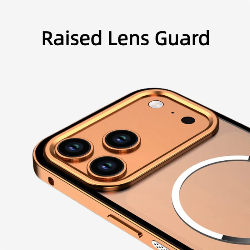 Magnetic Cooling Case with Alloy Slide-Lock Frame