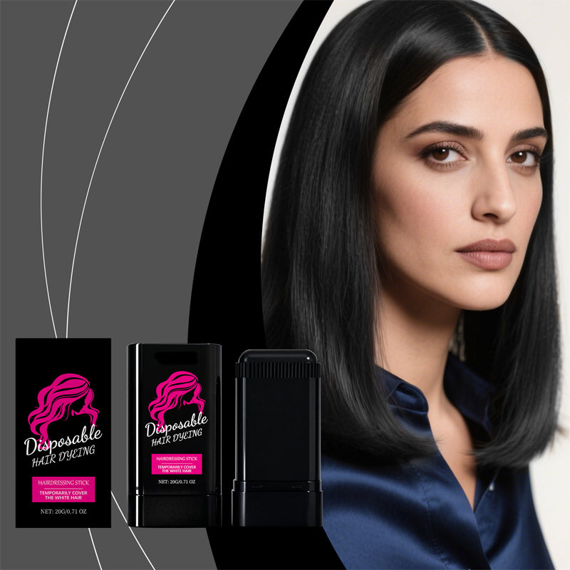 Waterproof Hair Color Stick With Comb