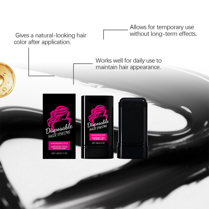 Waterproof Hair Color Stick With Comb